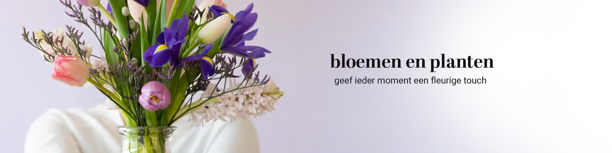 banner Boeket Bloemen