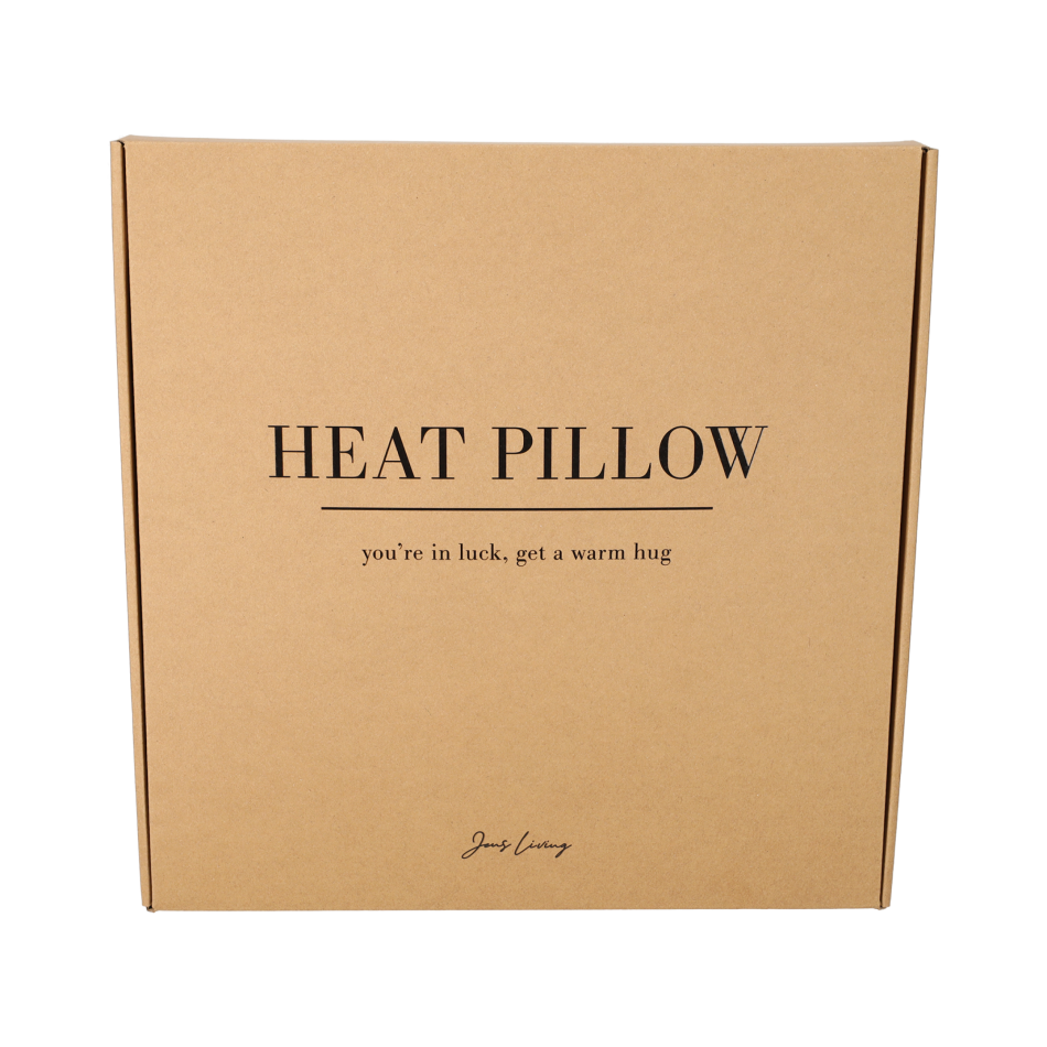 JENS Living Warmtekussen RPET 40x40 Donkergrijs