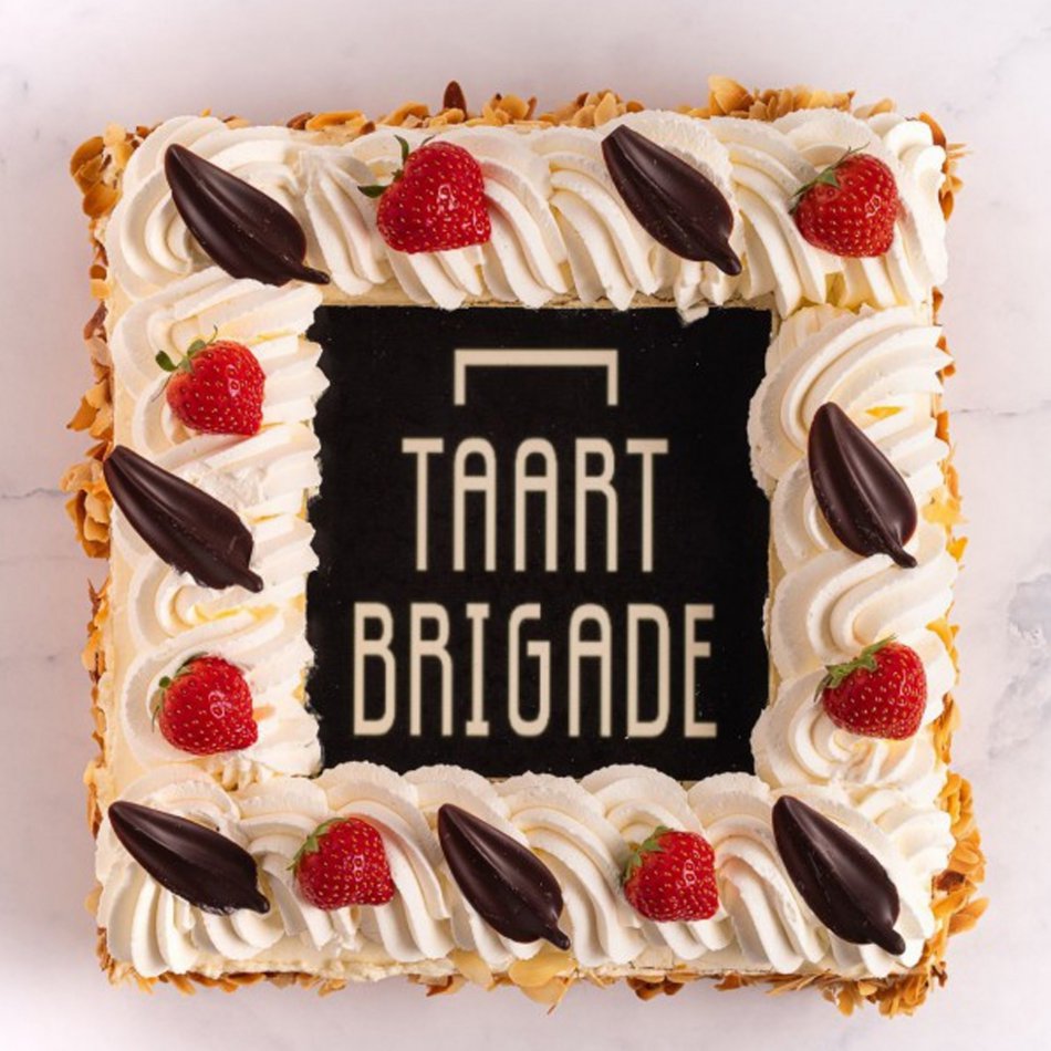 Luxe slagroomtaart 20 personen