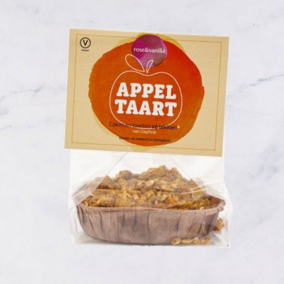 Appeltaartje – Glutenvrij, Vegan en Biologisch