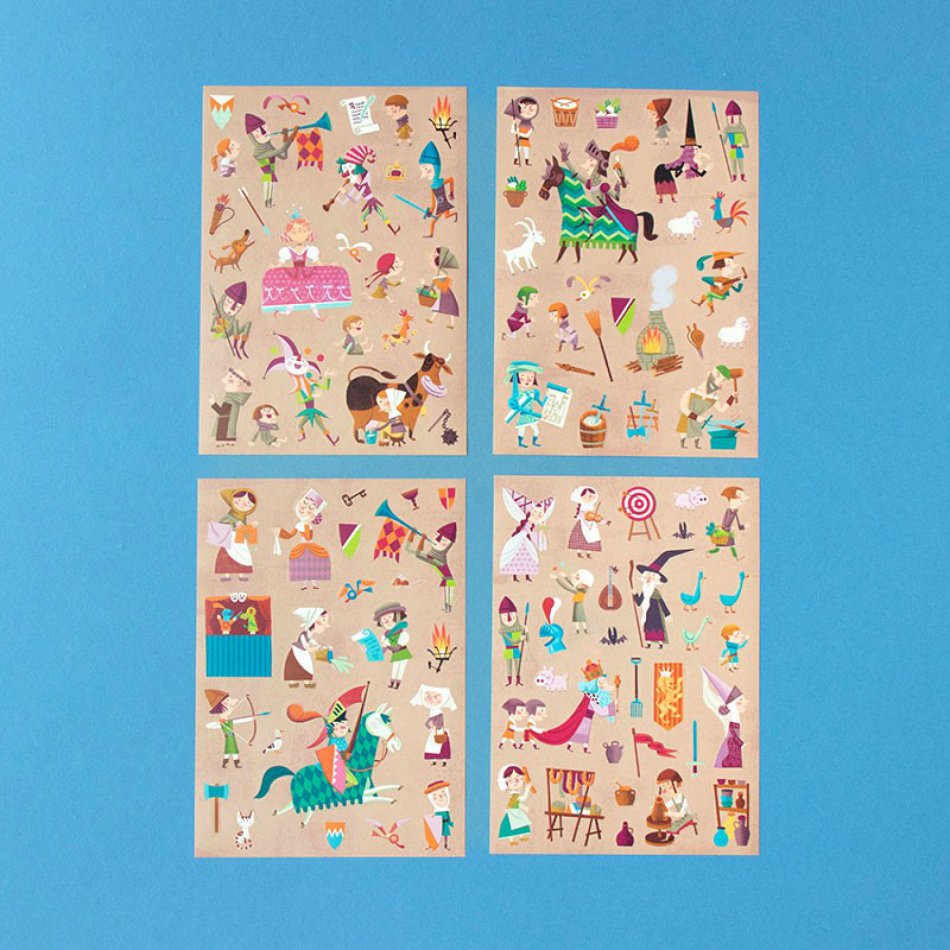 Stickers - Medieval