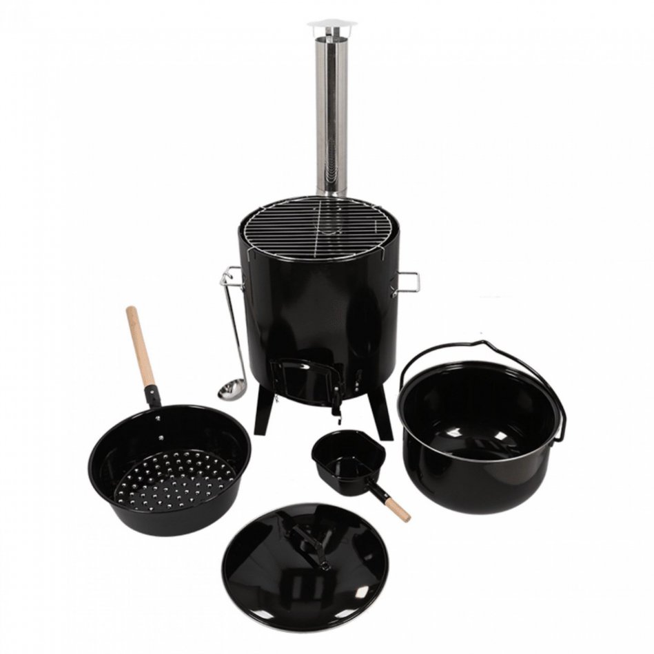 Esschert Design Outdoor stoofkachel set