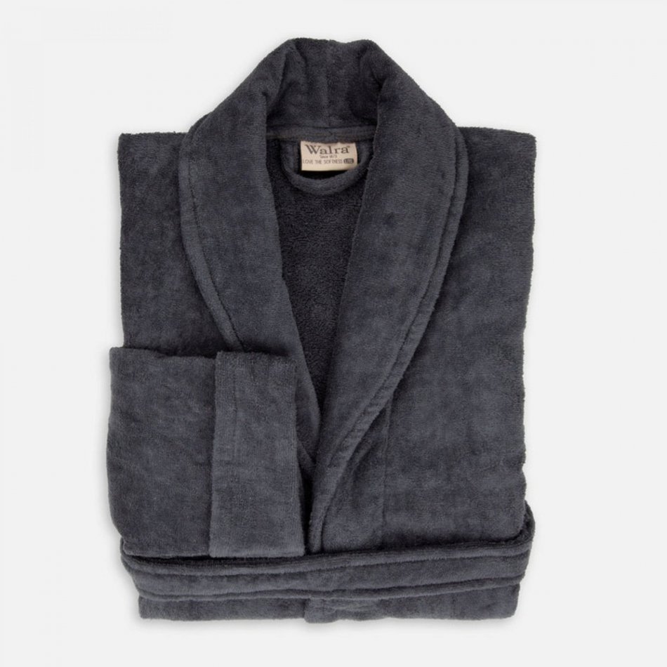 Badjas Home Robe L-XL antraciet Unisex