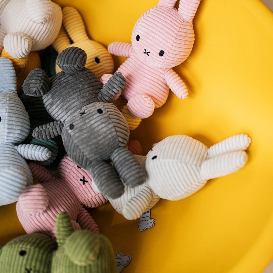 Nijntje ECO Corduroy Olive Green - 23 cm